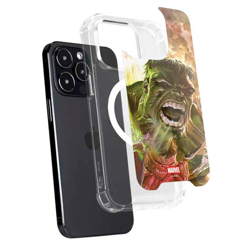 Marvel Hulk Savage Hulk iPhone 15 Pro MagSafe Case